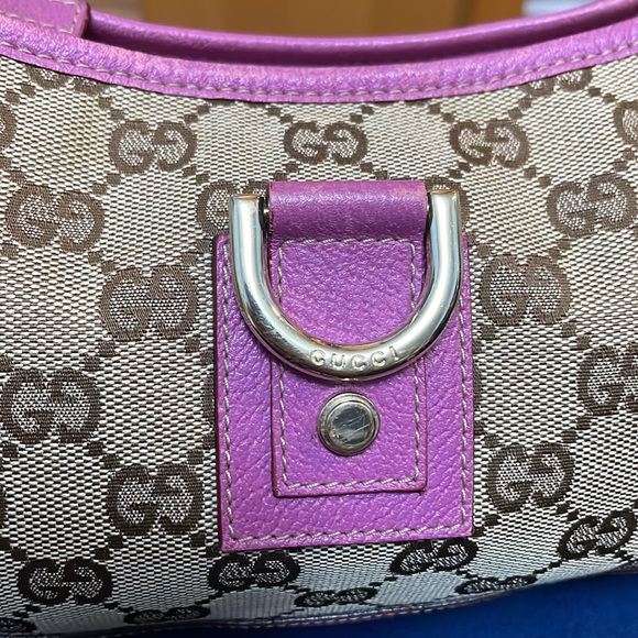 Sold!!   Monogram Abbey Pochette Fuchsia - Picture 3 of 15
